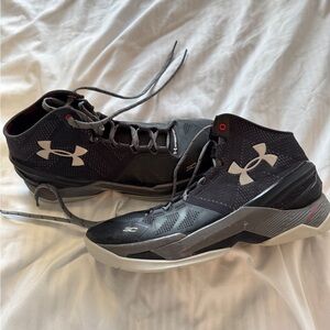 Under Armour “30” Black and Gray Athletic/Basketball Shoes